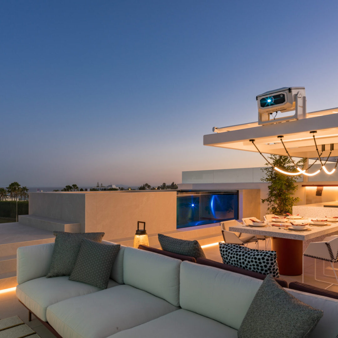 Private Rooftop Cinema